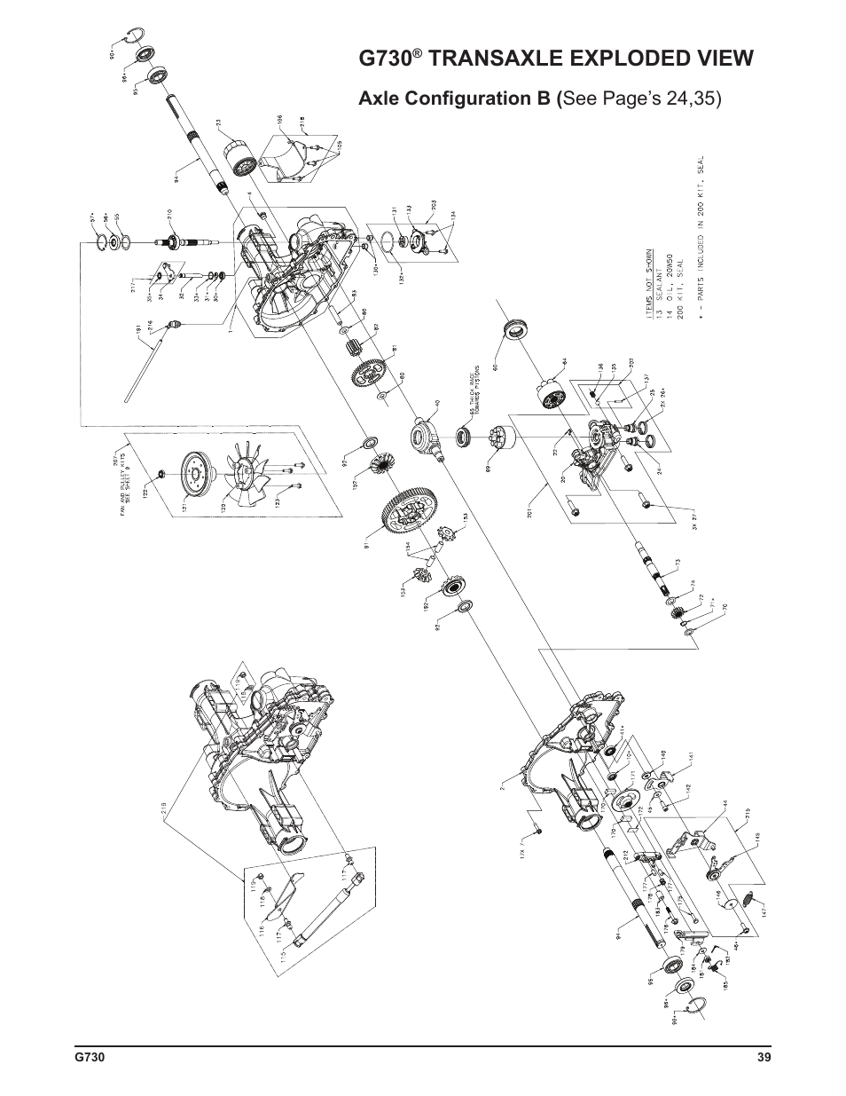 Cub Cadet G730 User Manual | Page 41 / 48