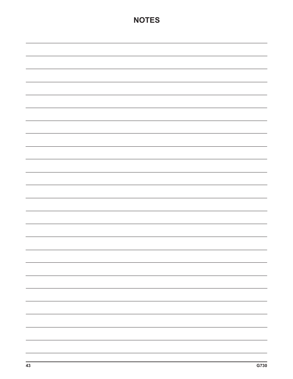 Cub Cadet G730 User Manual | Page 45 / 48