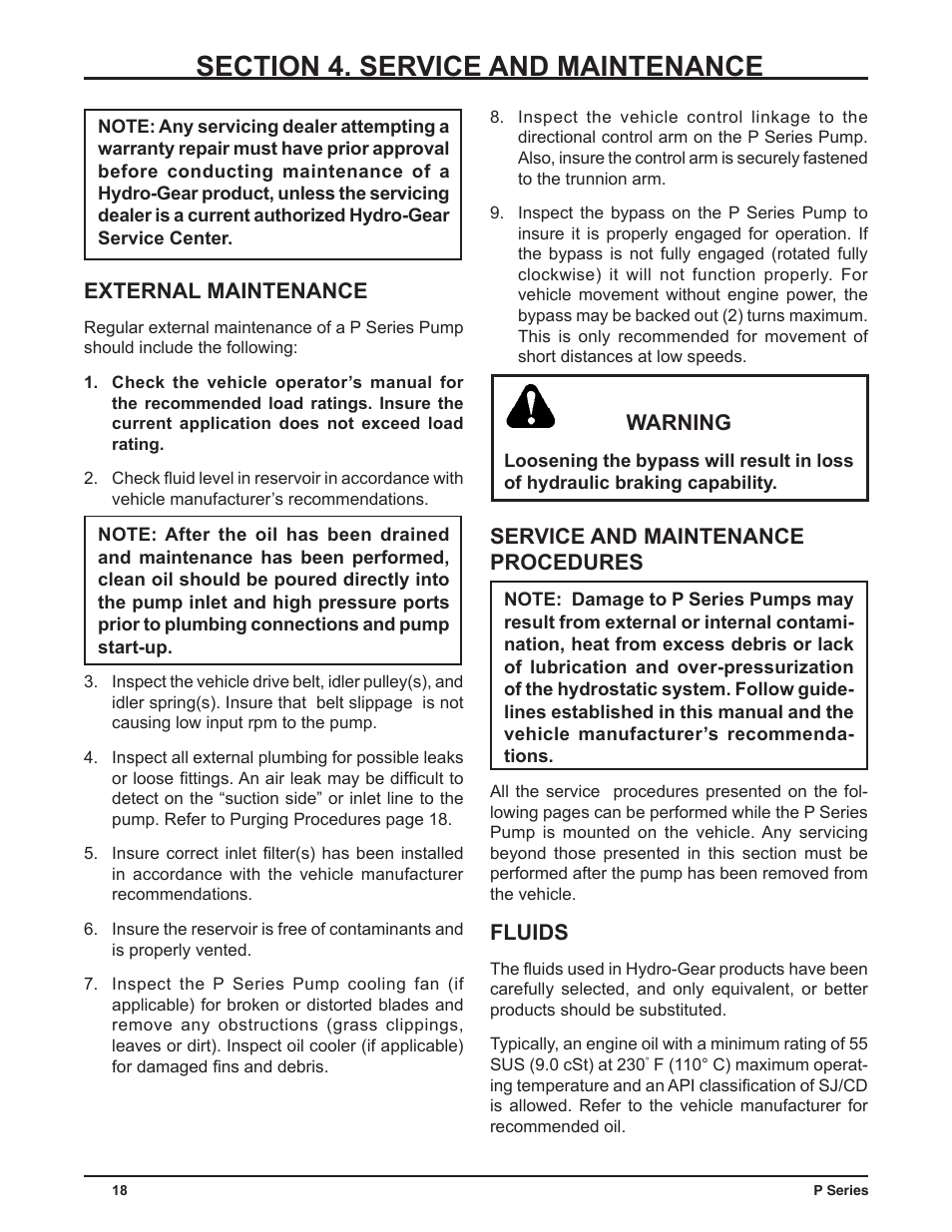 Cub Cadet P Series User Manual | Page 23 / 136