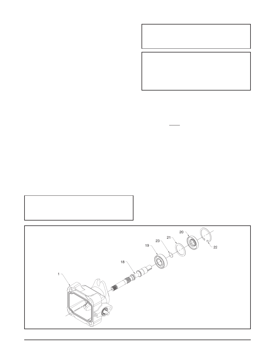 Removal, inspection and assembly of input shaft | Cub Cadet P Series User Manual | Page 37 / 136