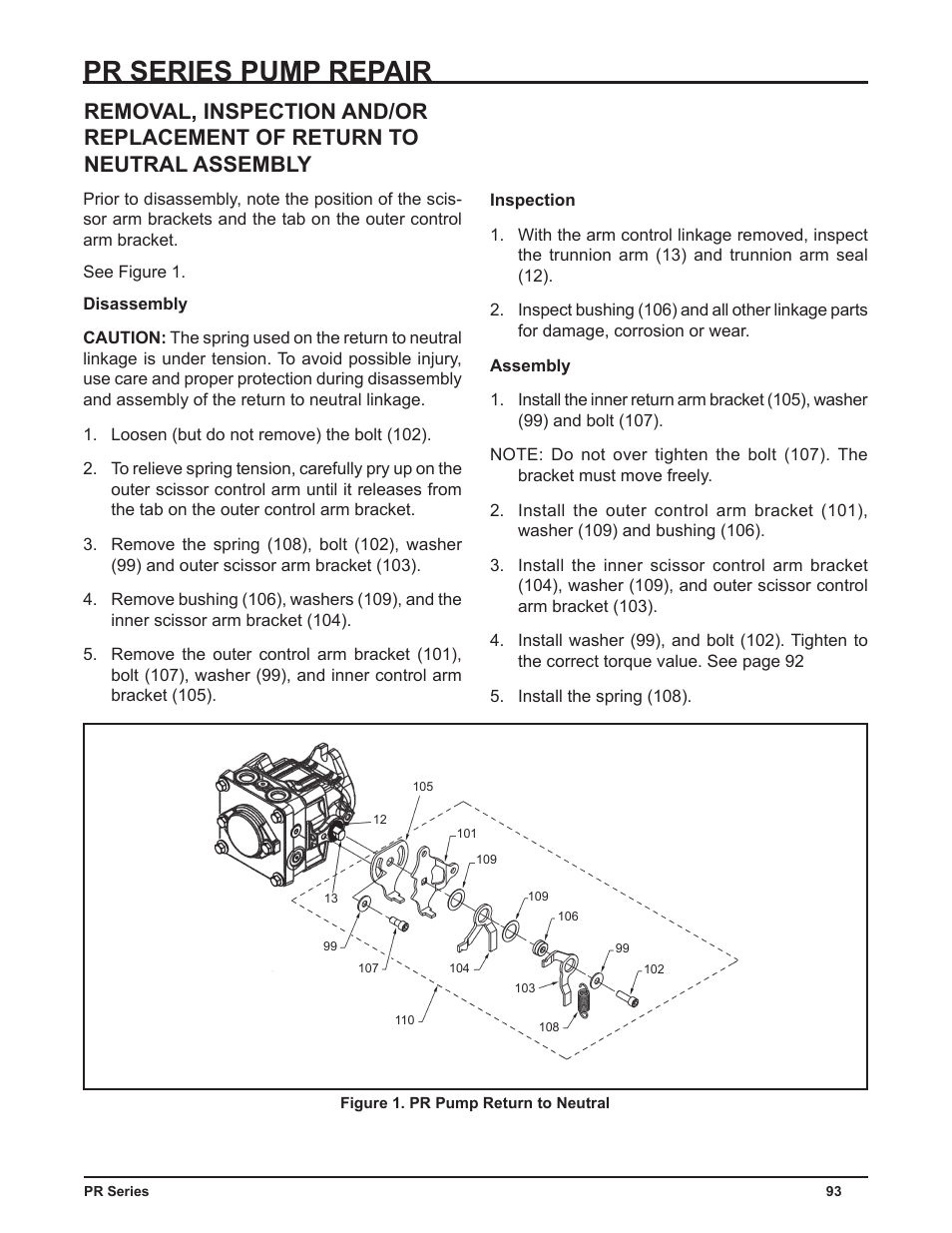 Pr series pump repair | Cub Cadet P Series User Manual | Page 98 / 136