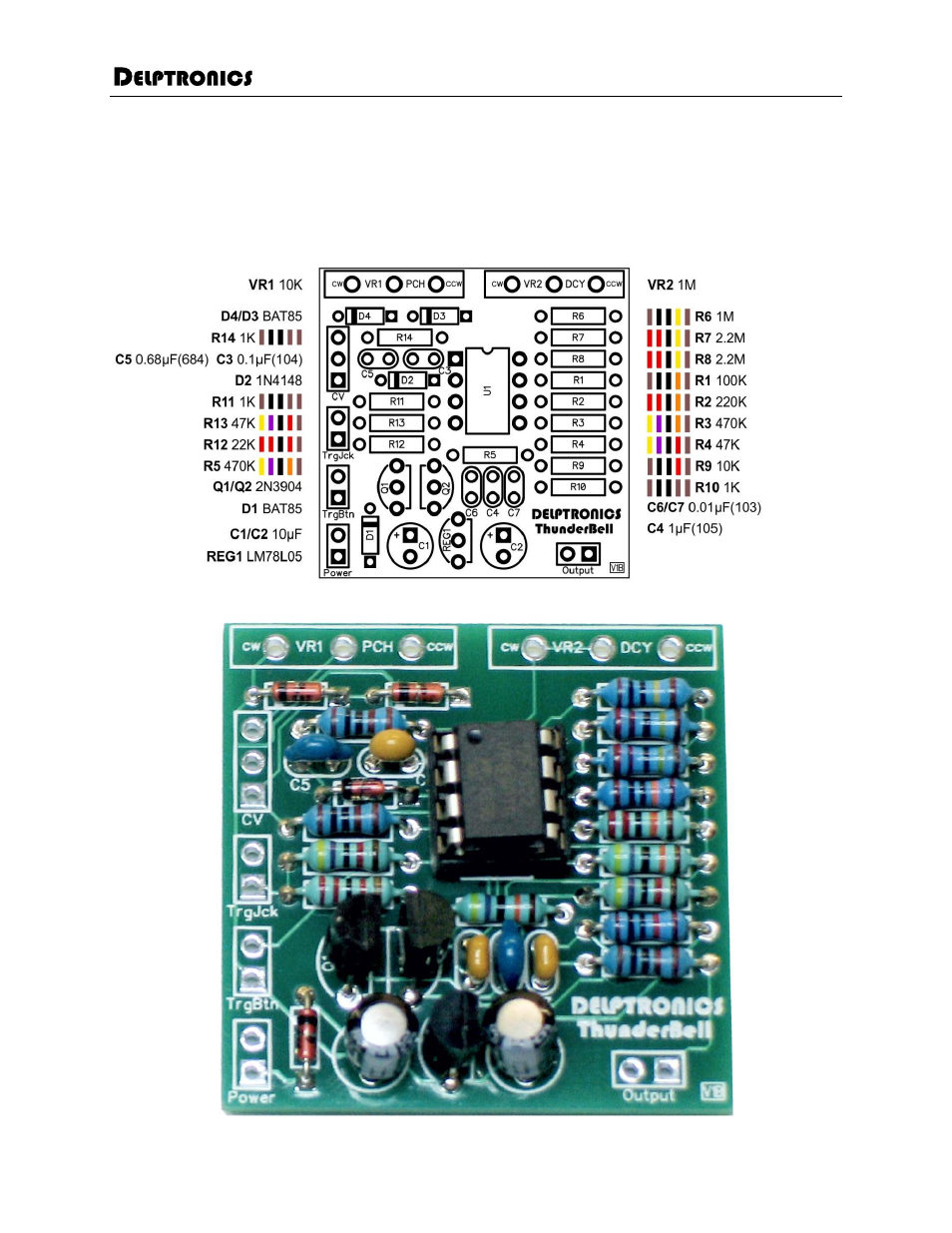 Delptronics ThunderBell User Manual | Page 2 / 10