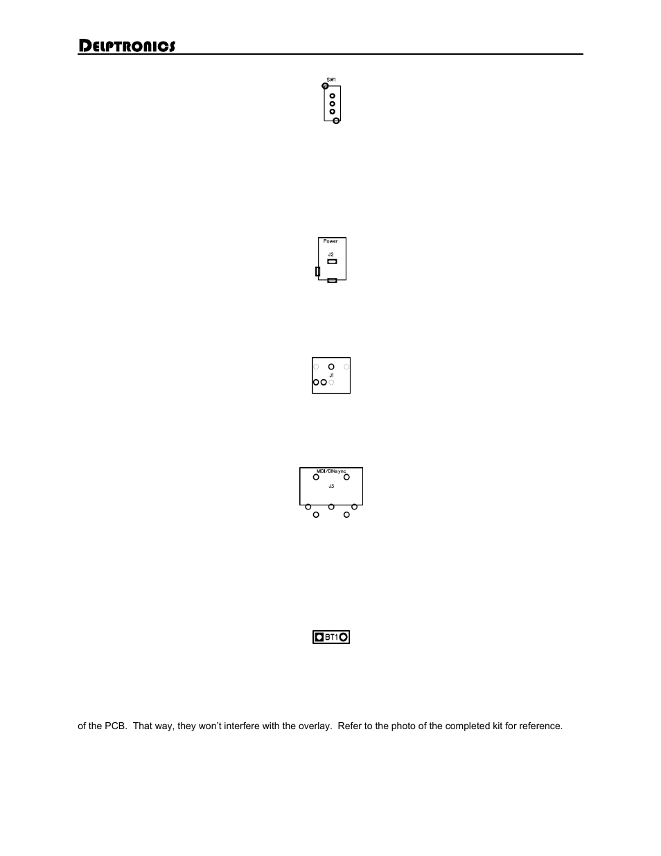 Ldb-1 kit instructions | Delptronics LDB-1 Analog Drum Machine User Manual | Page 4 / 8
