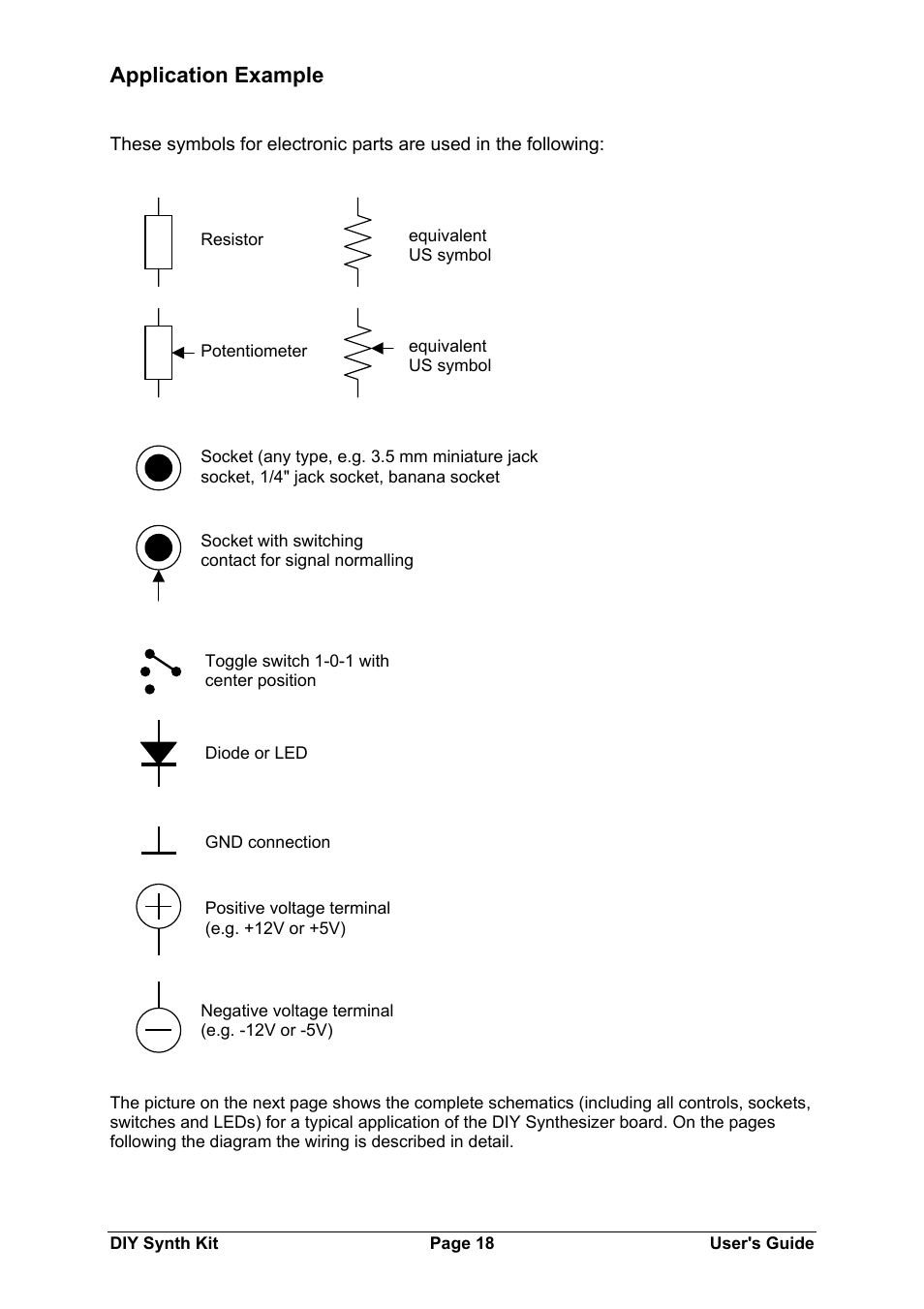 Application example | Doepfer DIY Synth do-it-yourself analog synthesizer User Manual | Page 18 / 24