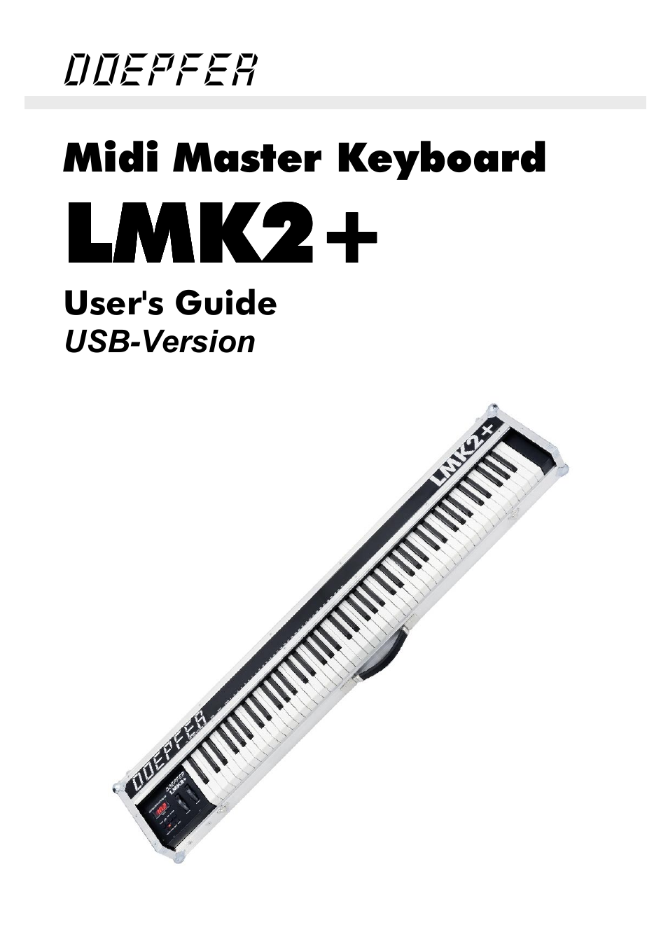 Doepfer LMK2+ Midi Master Keyboard (new version with USB) User Manual | 12 pages