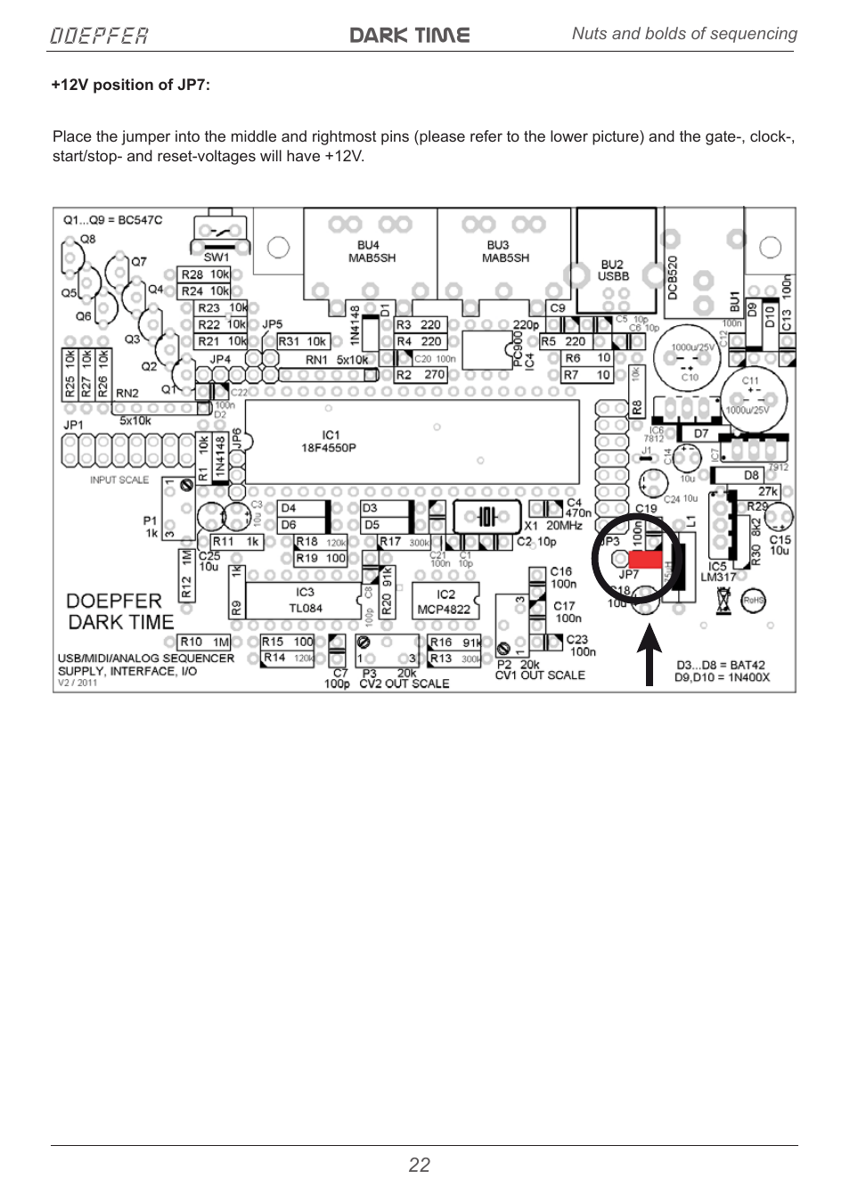 Dark time doepfer | Doepfer Dark Time Sequencer User Manual | Page 22 / 28