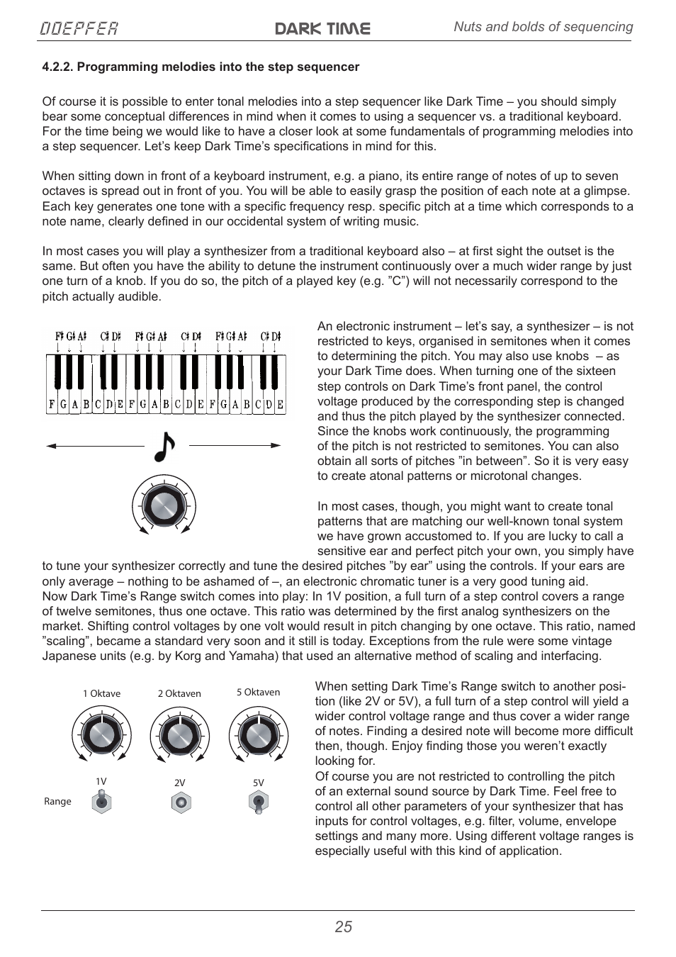 Dark time doepfer | Doepfer Dark Time Sequencer User Manual | Page 25 / 28