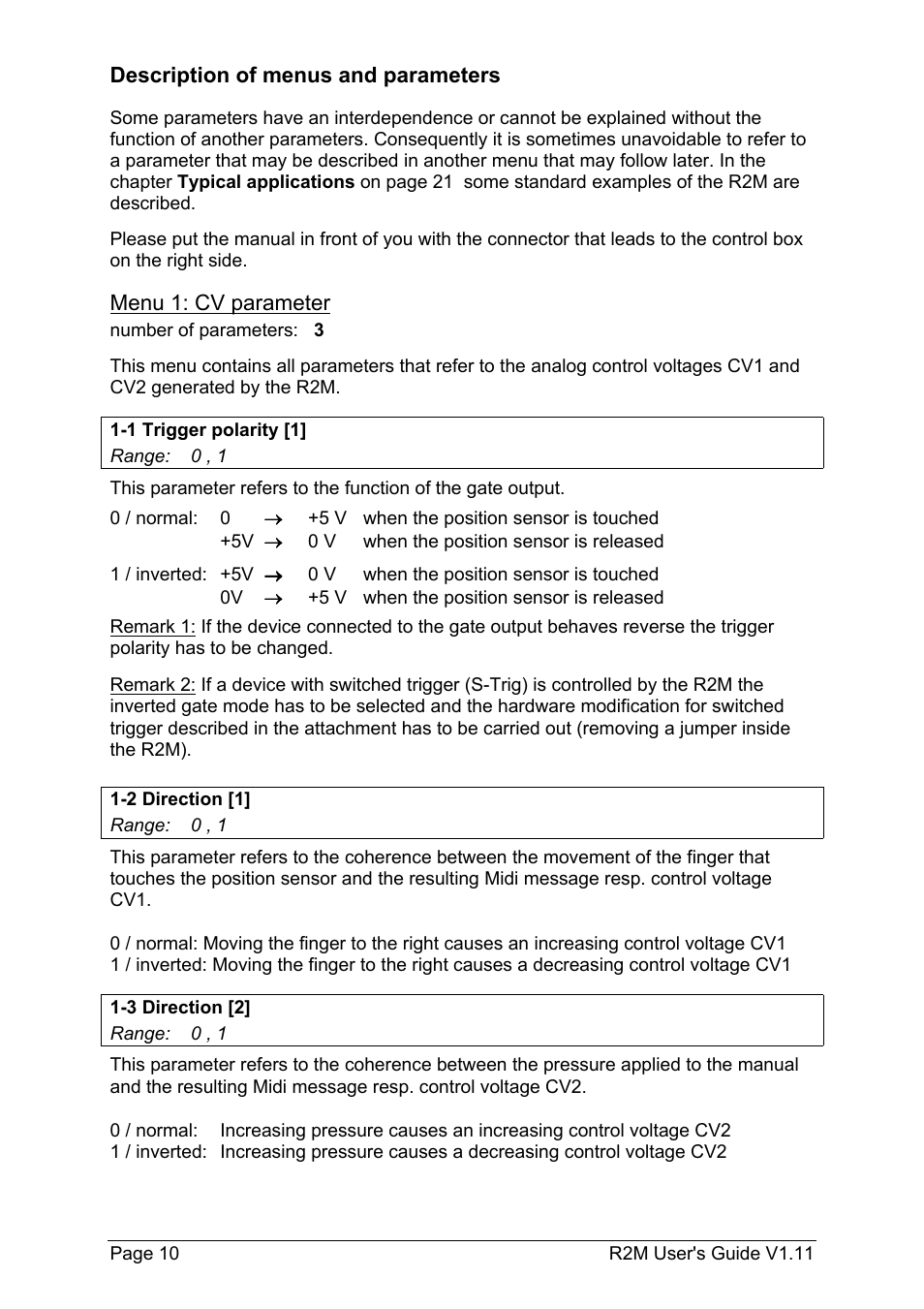 Doepfer R2M Midi-Ribbon-Controller User Manual | Page 10 / 28