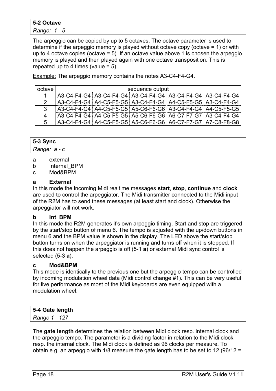 Doepfer R2M Midi-Ribbon-Controller User Manual | Page 18 / 28