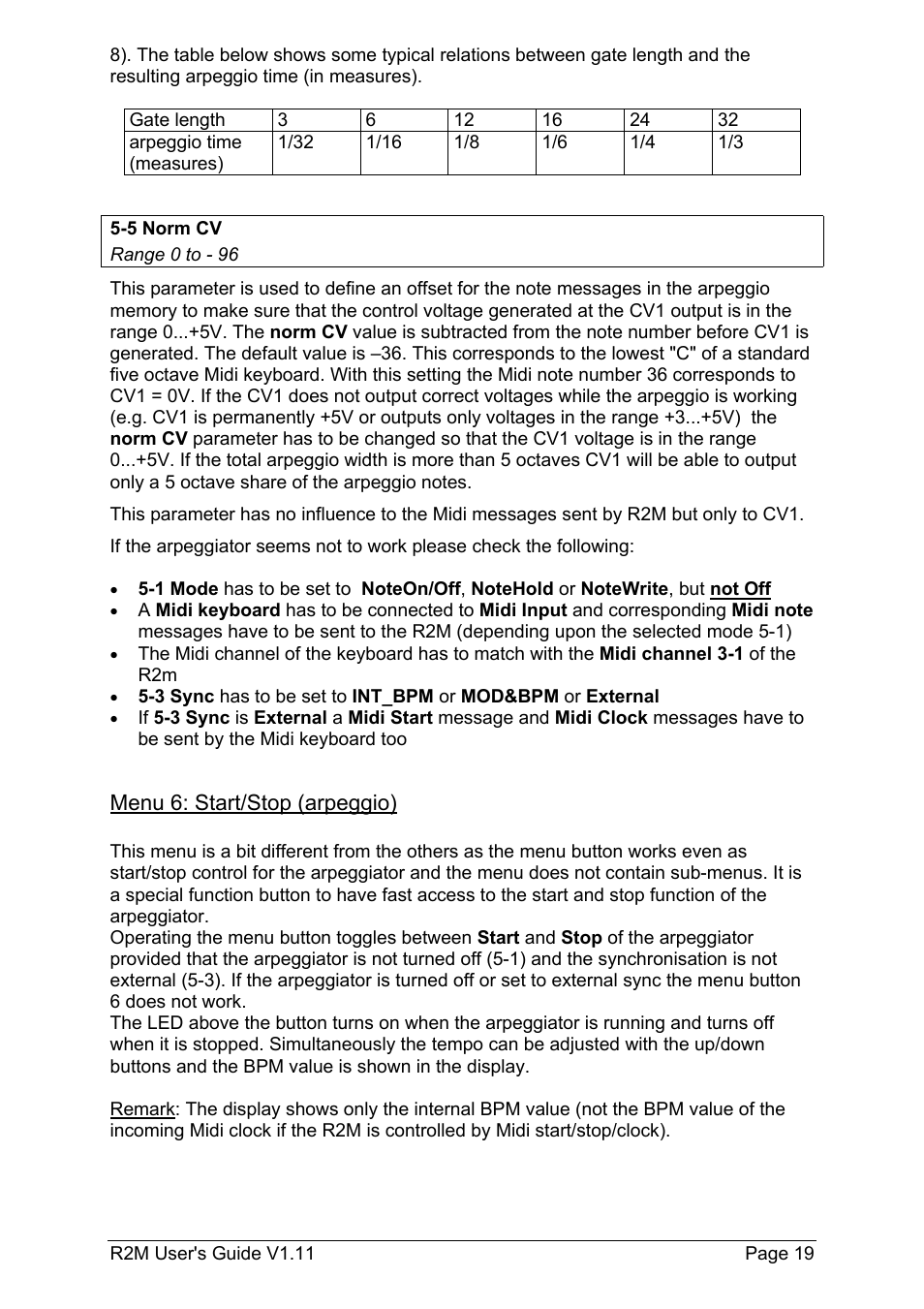 Doepfer R2M Midi-Ribbon-Controller User Manual | Page 19 / 28