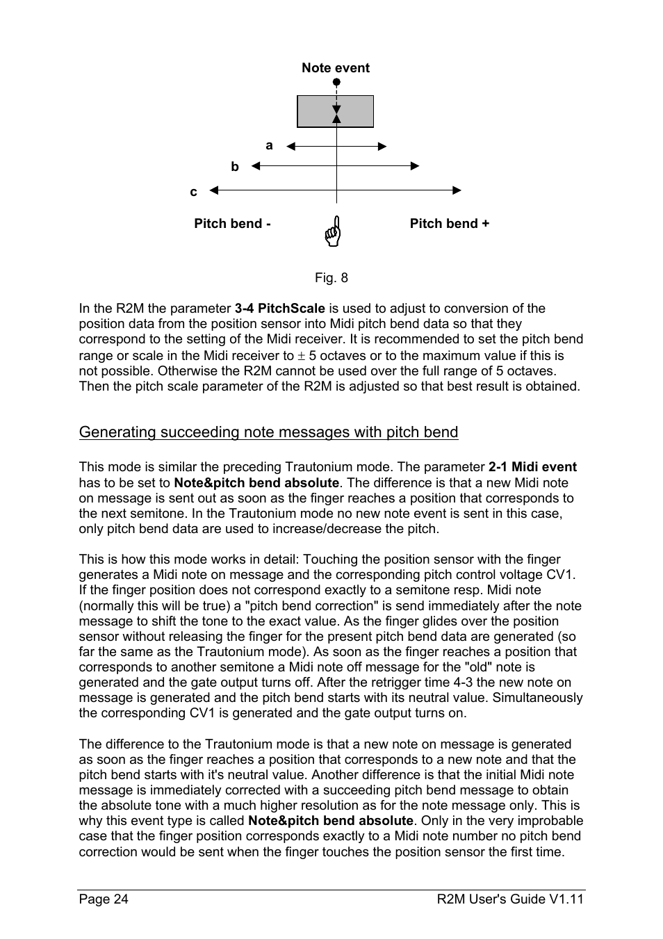 Doepfer R2M Midi-Ribbon-Controller User Manual | Page 24 / 28