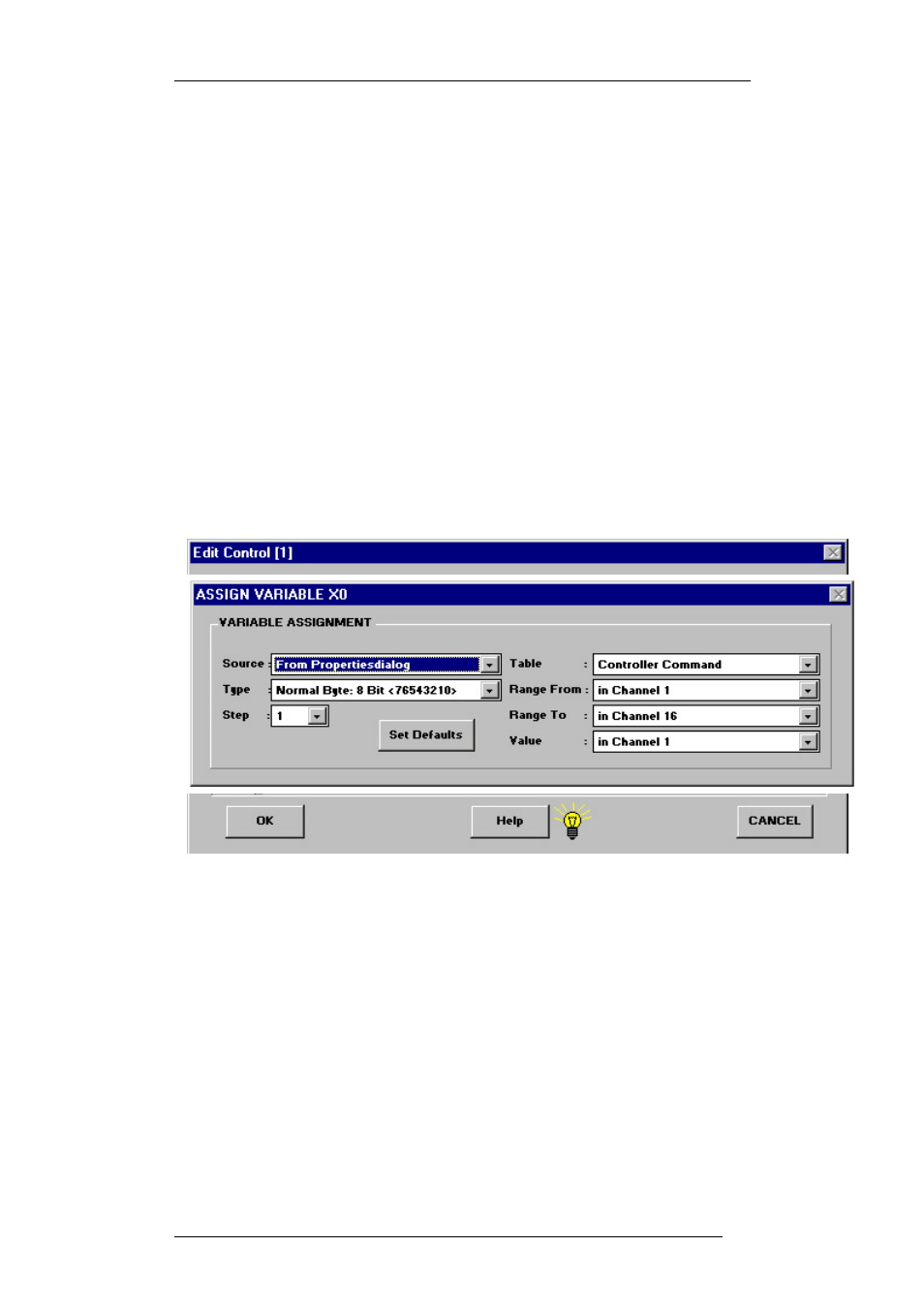 Editing a control function | Doepfer Drehbank Midi Control Box (device no longer available) User Manual | Page 25 / 39