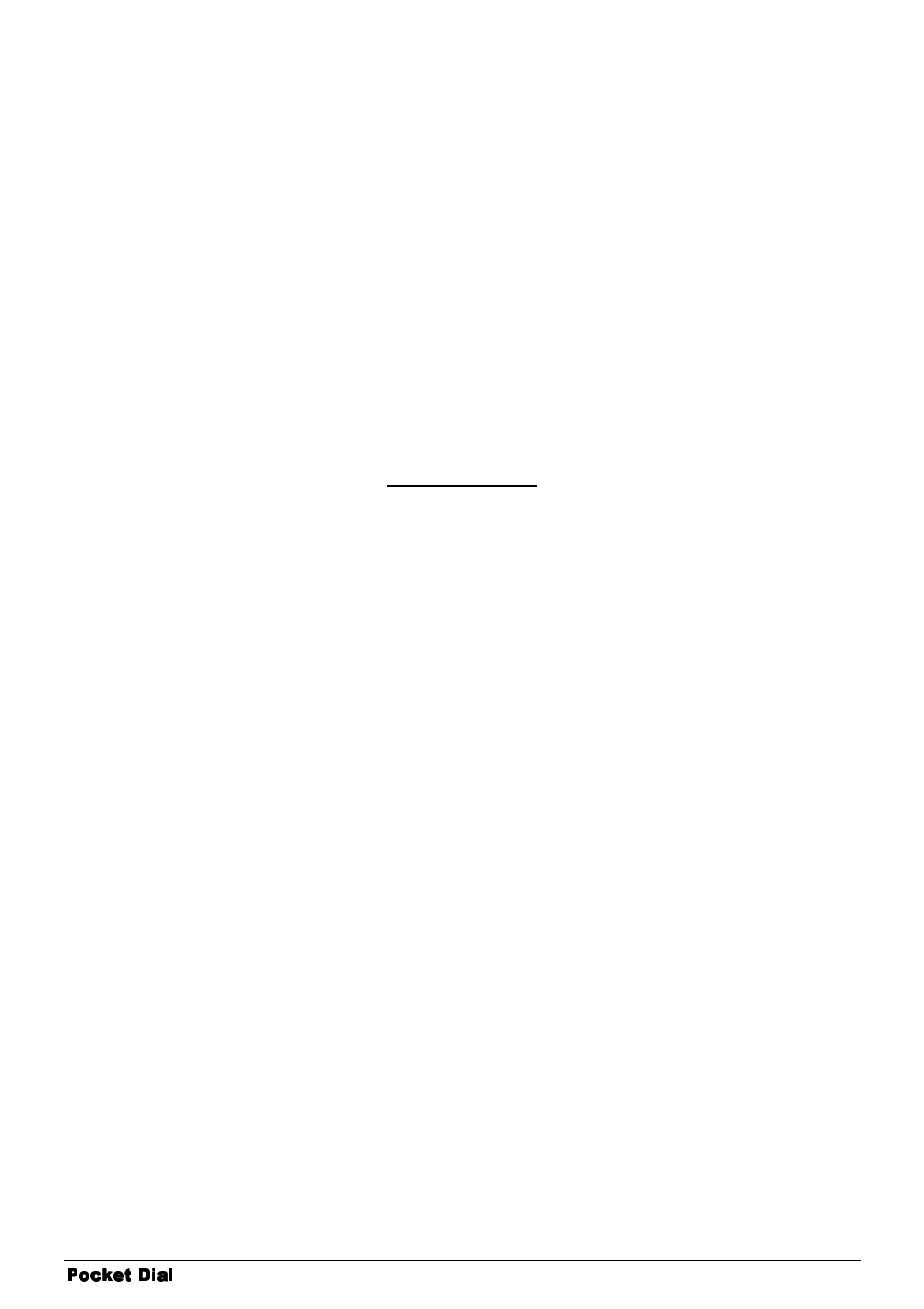 Presets | Doepfer Pocket Dial (device no longer available) User Manual | Page 13 / 40