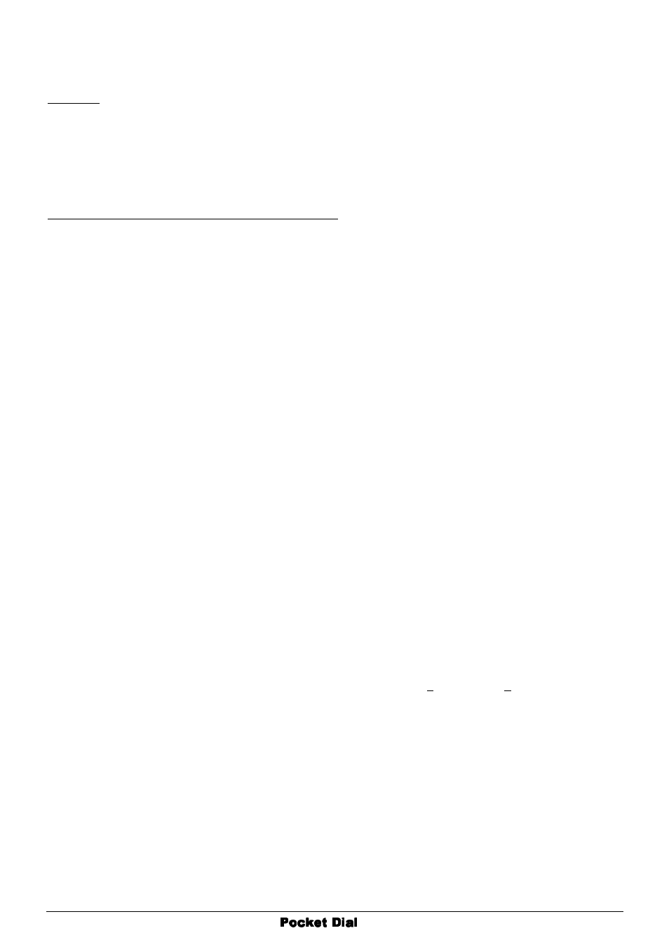 Doepfer Pocket Dial (device no longer available) User Manual | Page 34 / 40