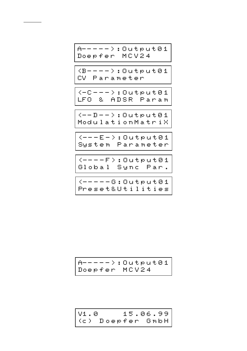 Doepfer MCV24 Midi CV/Gate/Sync Interface (device no longer available) User Manual | Page 5 / 25