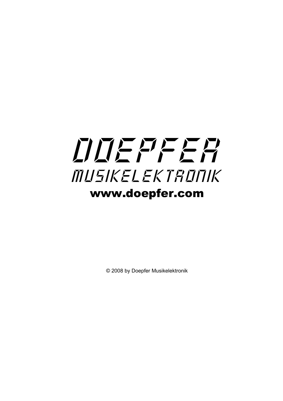 Doepfer | Doepfer CTM64 Contact to Midi Interface (main board) User Manual | Page 20 / 20