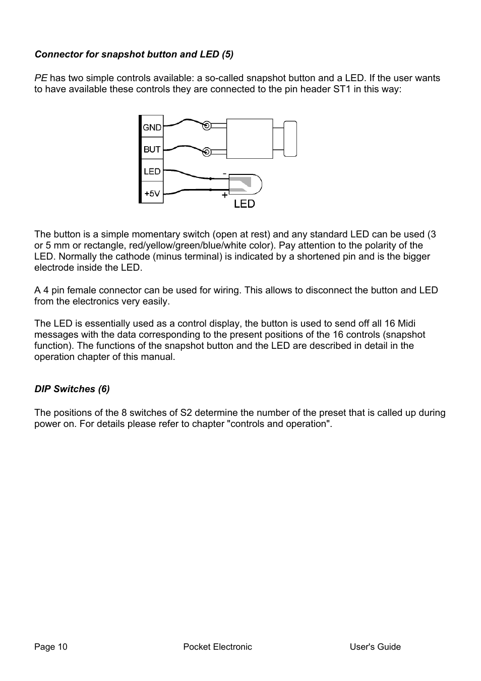 Doepfer Pocket Electronic User Manual | Page 10 / 32