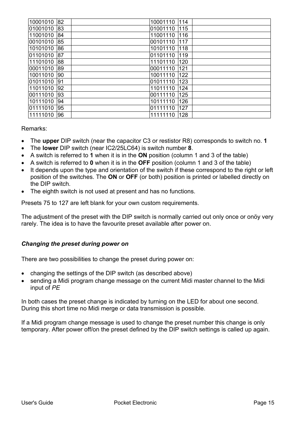 Doepfer Pocket Electronic User Manual | Page 15 / 32
