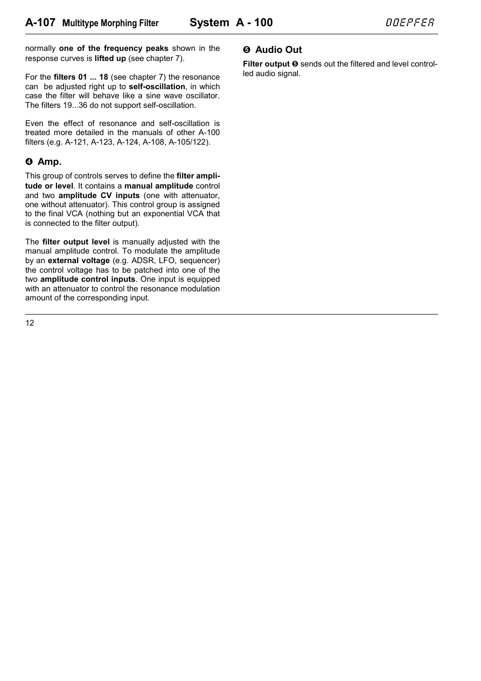 A-107, System a - 100 | Doepfer A-100(~ 40 MB) User Manual | Page 116 / 744