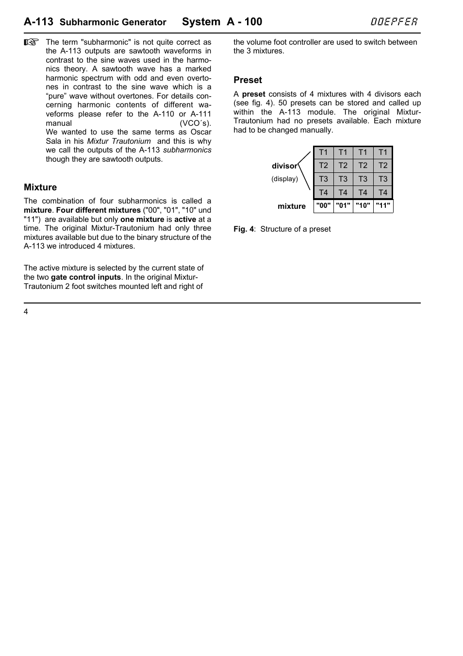 A-113, System a - 100, Doepfer | Doepfer A-100(~ 40 MB) User Manual | Page 218 / 744