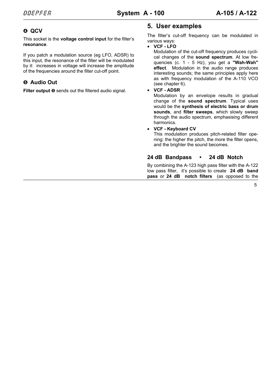 User examples | Doepfer A-100(~ 40 MB) User Manual | Page 283 / 744