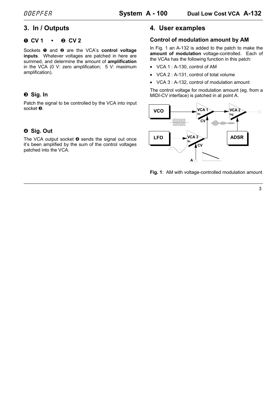 System a - 100, A-132, User examples | Doepfer | Doepfer A-100(~ 40 MB) User Manual | Page 349 / 744