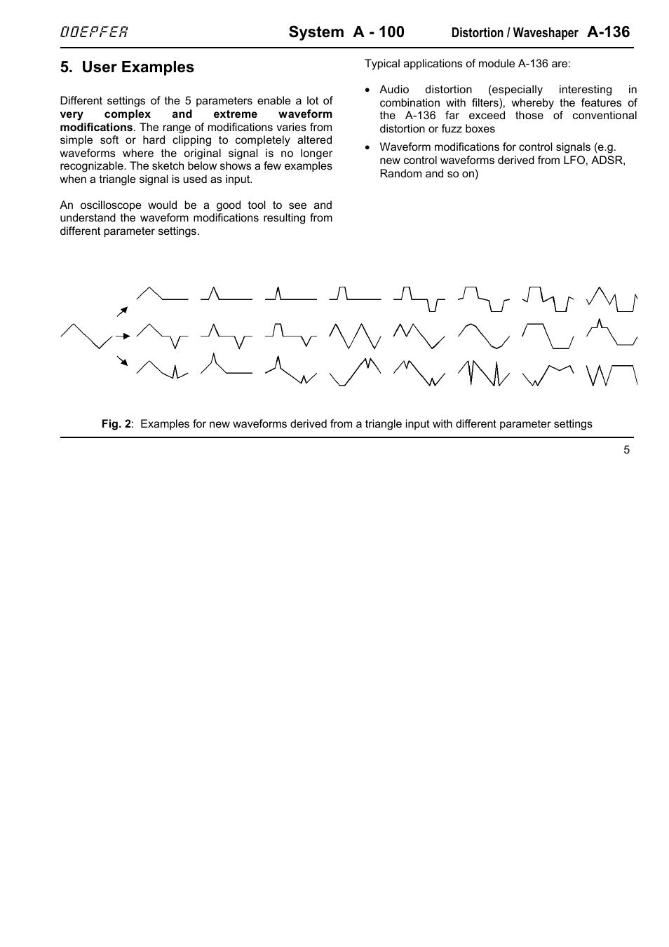 System a - 100, A-136, User examples | Doepfer A-100(~ 40 MB) User Manual | Page 373 / 744
