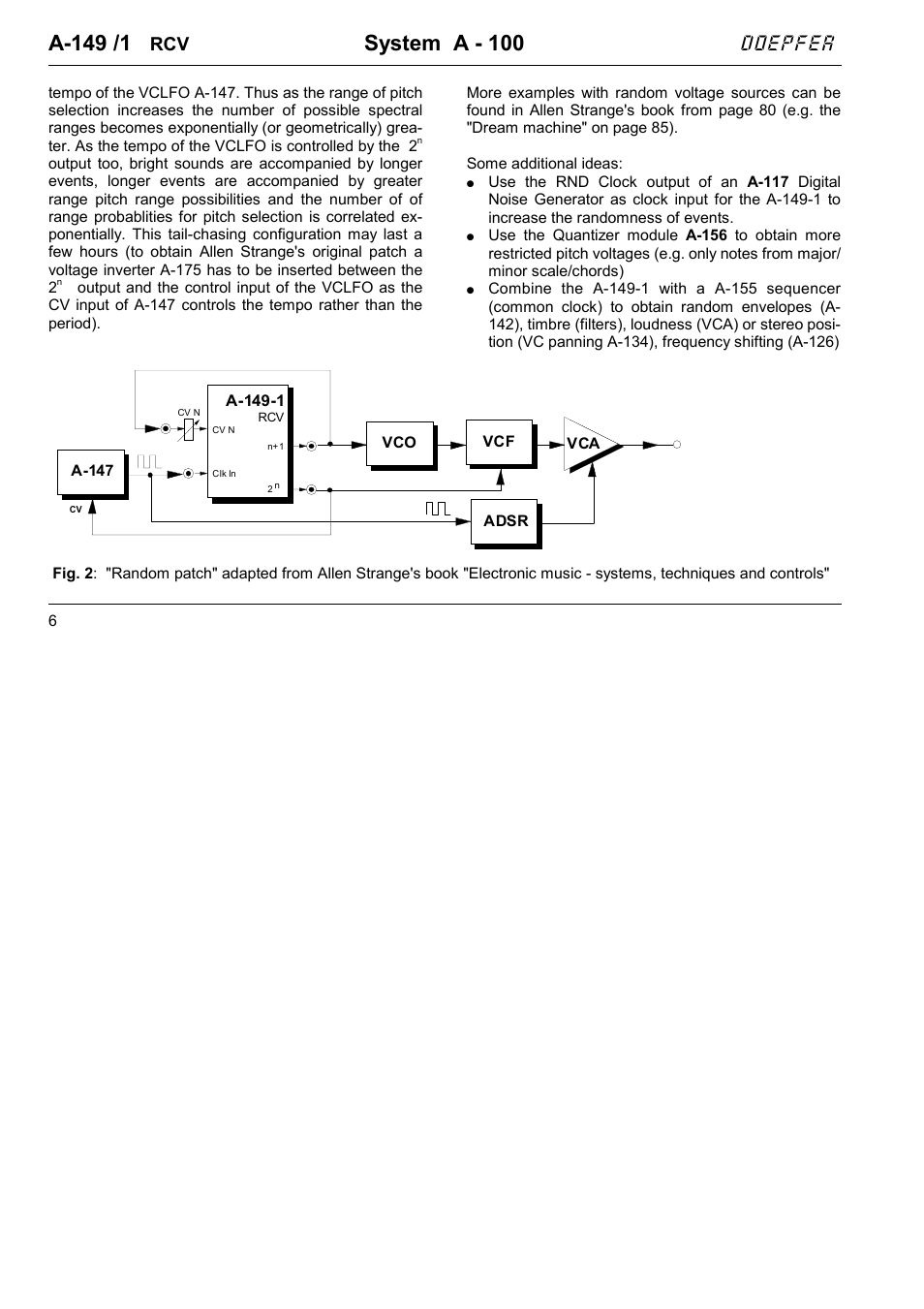 A-149 /1, System a - 100, Doepfer | Doepfer A-100(~ 40 MB) User Manual | Page 462 / 744
