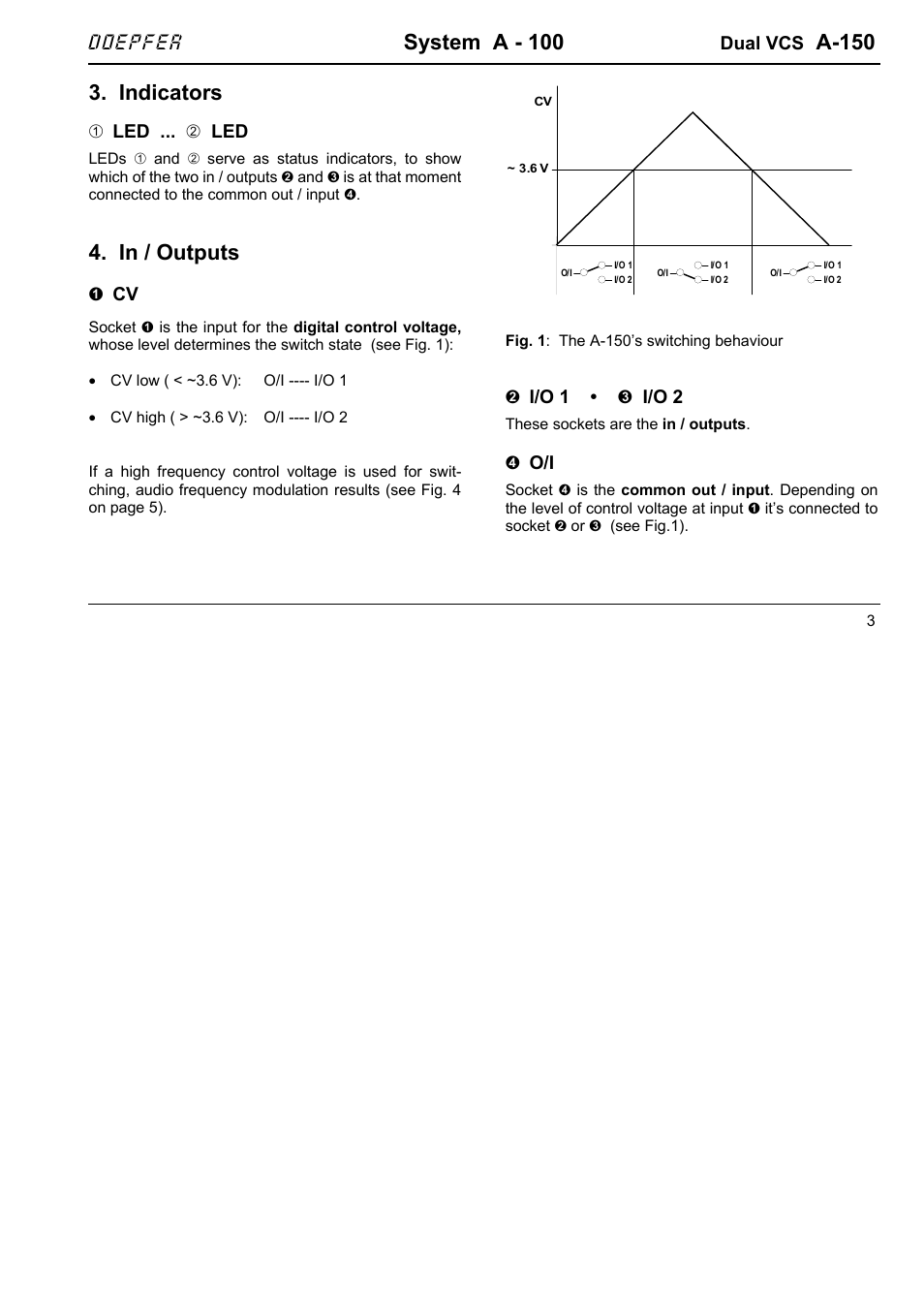System a - 100, A-150, Indicators | Doepfer | Doepfer A-100(~ 40 MB) User Manual | Page 469 / 744