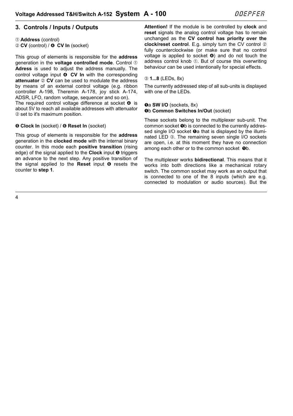 System a - 100, Doepfer | Doepfer A-100(~ 40 MB) User Manual | Page 482 / 744