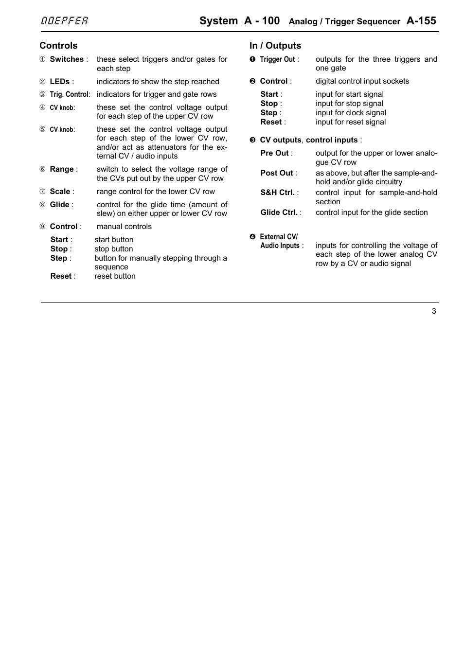 System a - 100, A-155, Doepfer | Doepfer A-100(~ 40 MB) User Manual | Page 507 / 744