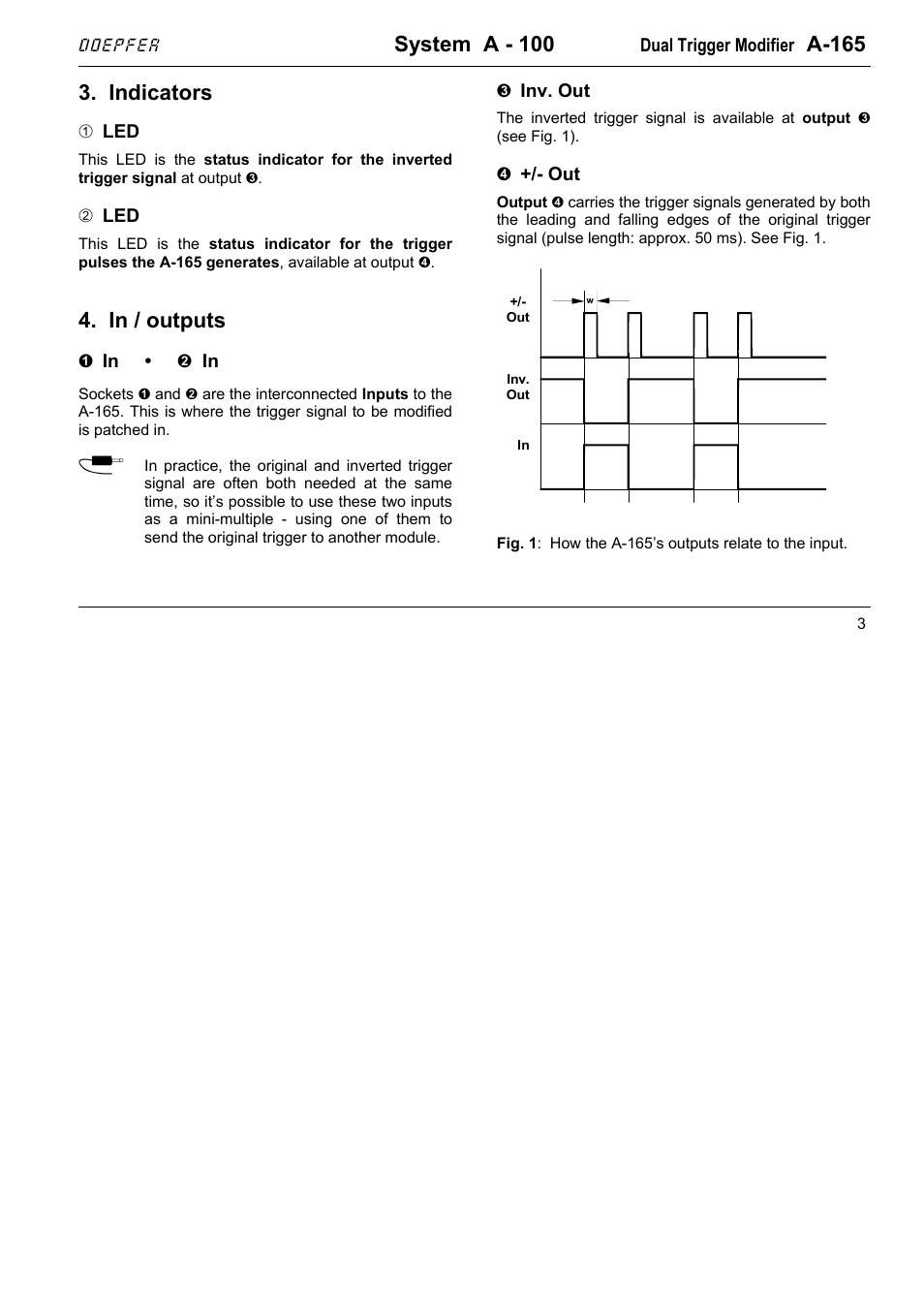 System a - 100, A-165, Indicators | Doepfer A-100(~ 40 MB) User Manual | Page 555 / 744