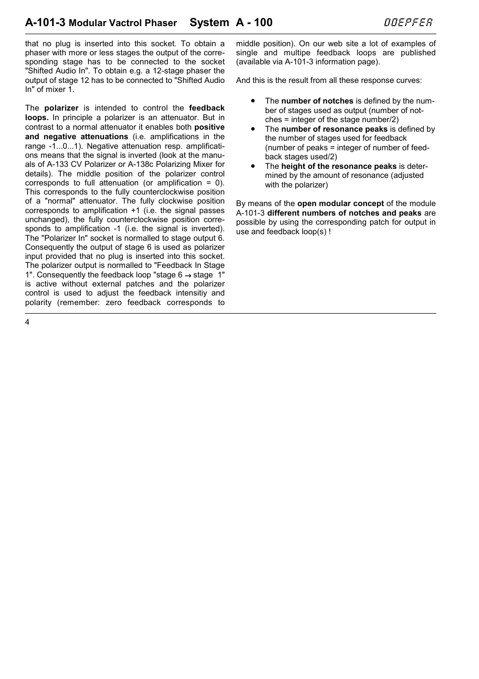 A-101-3, System a - 100, Doepfer | Doepfer A-100(~ 40 MB) User Manual | Page 60 / 744