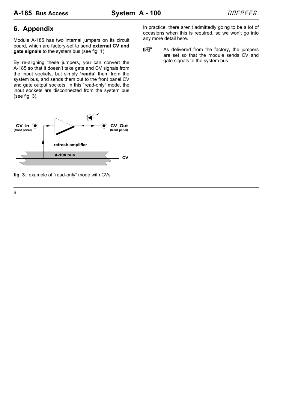 A-185, System a - 100, Appendix | Doepfer | Doepfer A-100(~ 40 MB) User Manual | Page 622 / 744