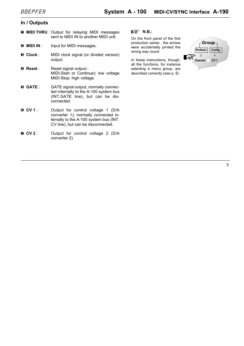 System a - 100, A-190, Doepfer | Doepfer A-100(~ 40 MB) User Manual | Page 657 / 744