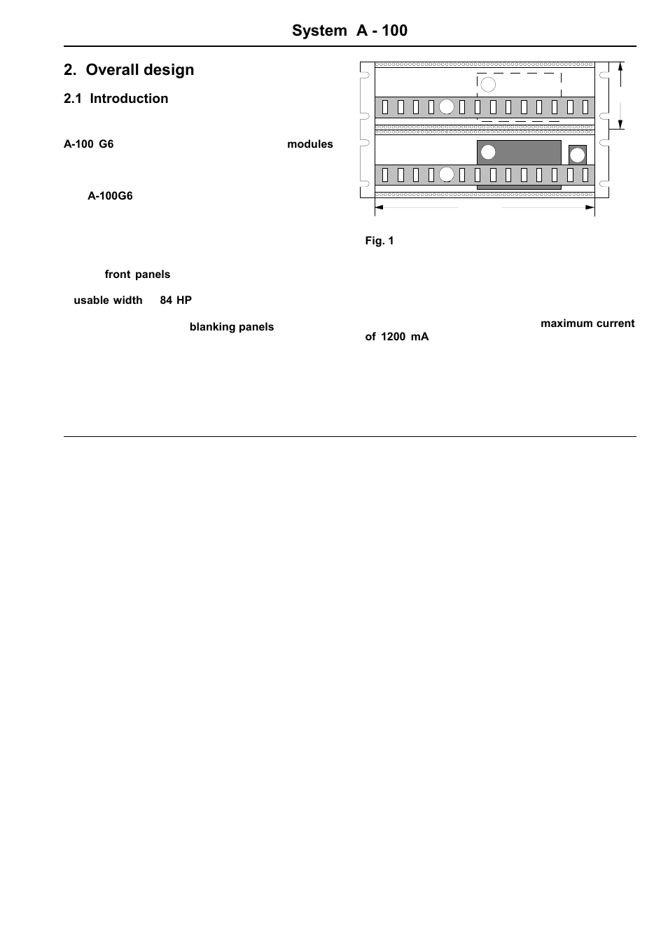 System a - 100 2. overall design, Overall design, Doepfer | Doepfer A-100(~ 40 MB) User Manual | Page 9 / 744