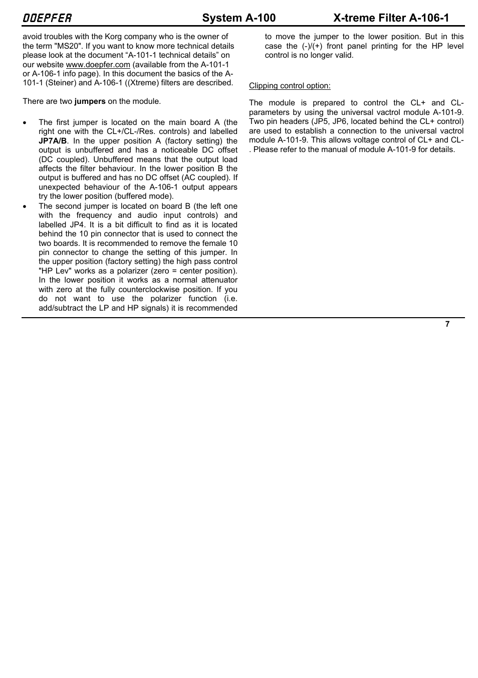 Doepfer | Doepfer A-100(~ 40 MB) User Manual | Page 99 / 744