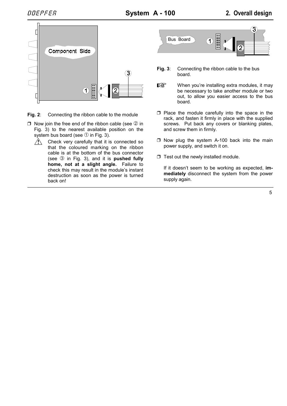 System a - 100 2. overall design, Doepfer | Doepfer A-100NT5 +5V Power Supply User Manual | Page 11 / 46