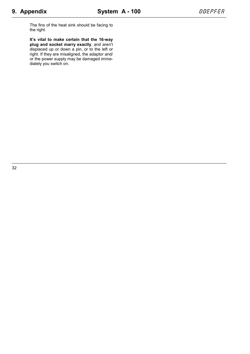 Appendix system a - 100 | Doepfer A-100NT5 +5V Power Supply User Manual | Page 42 / 46