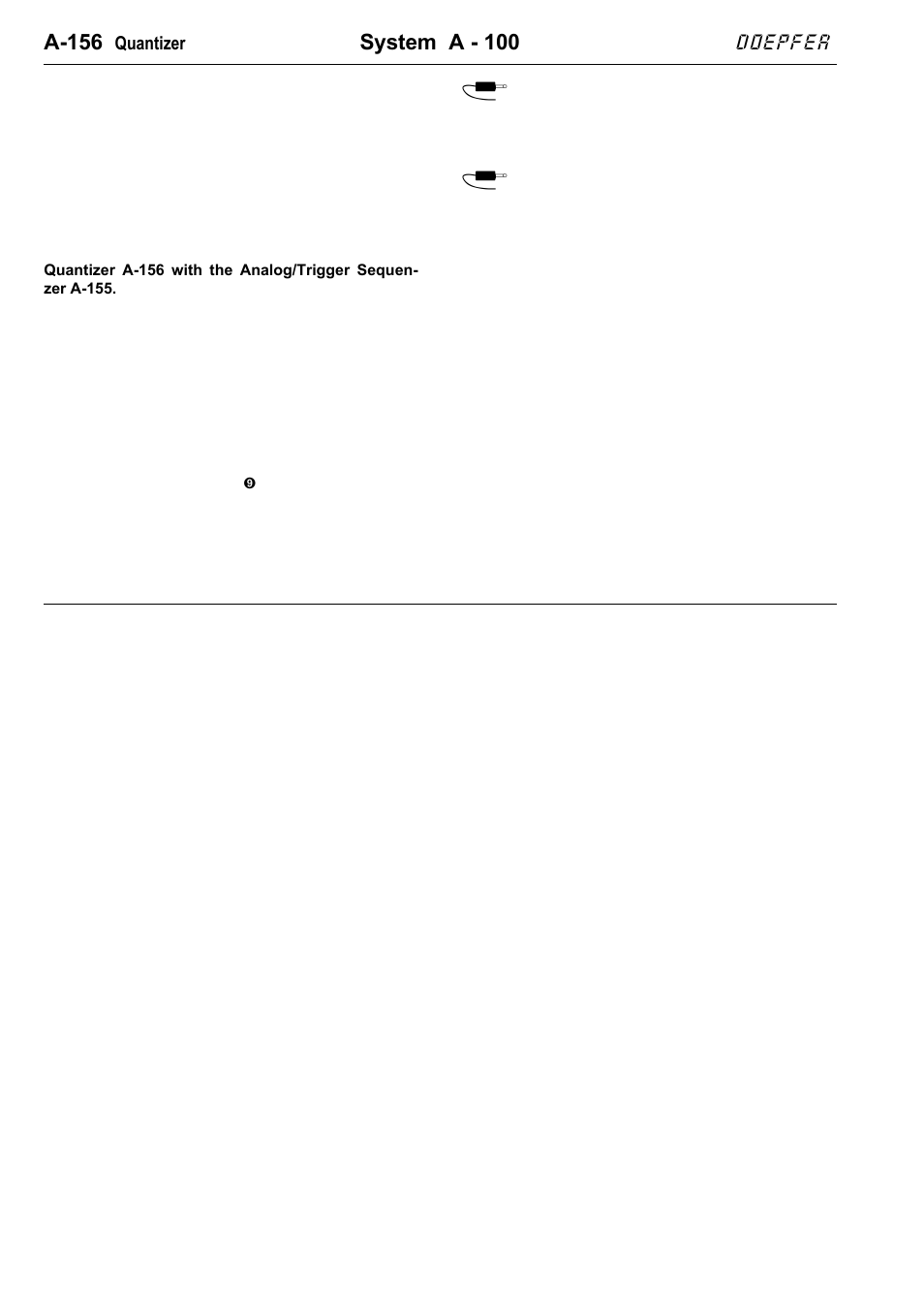 A-156, System a - 100, Doepfer | Doepfer A-156 Quantizer User Manual | Page 10 / 12