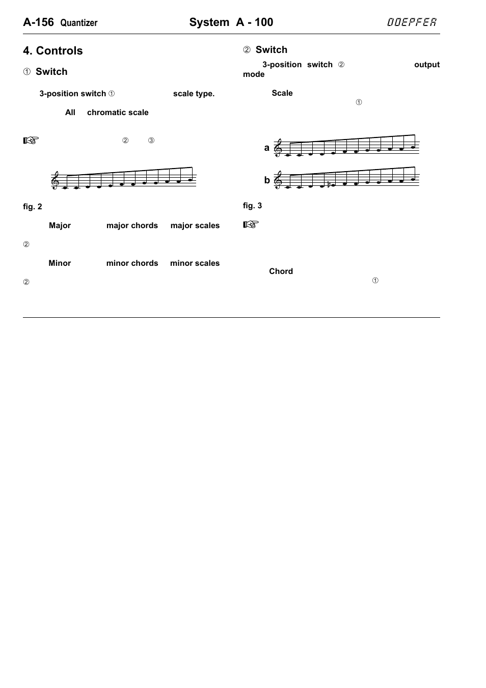 A-156, System a - 100, Controls | Doepfer | Doepfer A-156 Quantizer User Manual | Page 4 / 12