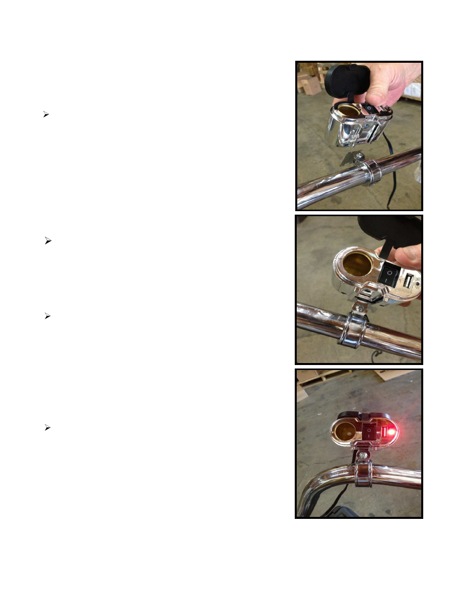 EKLIPES EKLIPE Black Classic Cobra Ultimate Motorcycle USB Charging System User Manual | Page 5 / 6