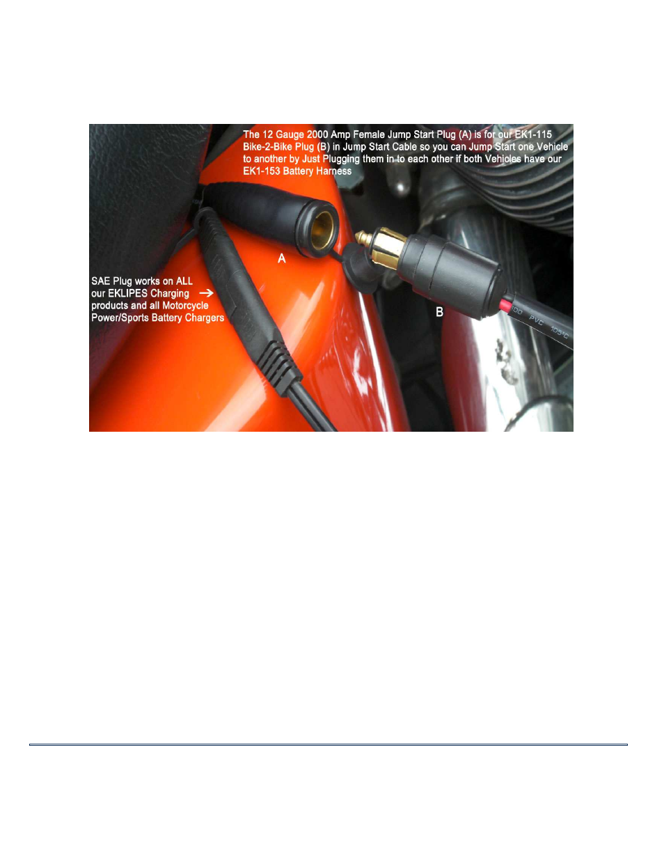 Step 2) | EKLIPES EKLIPE 2000 Amp EZ Jump-Start 12 Volt Battery Harness User Manual | Page 4 / 4