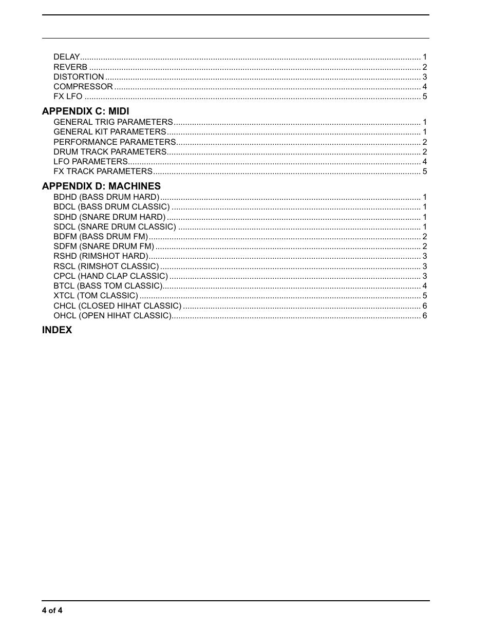 Elektron Analog Rytm User Manual | Page 8 / 106
