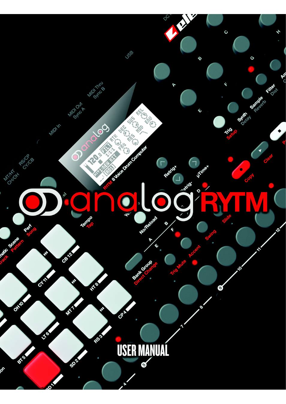 Elektron Analog Rytm User Manual | 104 pages