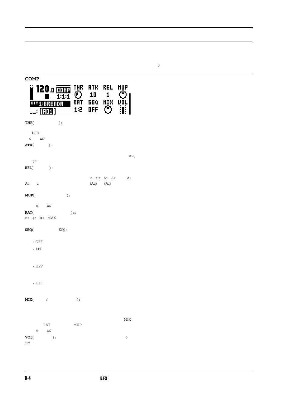 コンプレッサー | Elektron Analog Rytm User Manual | Page 82 / 104