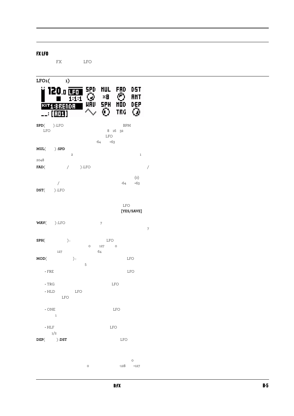 Fx lfo | Elektron Analog Rytm User Manual | Page 83 / 104