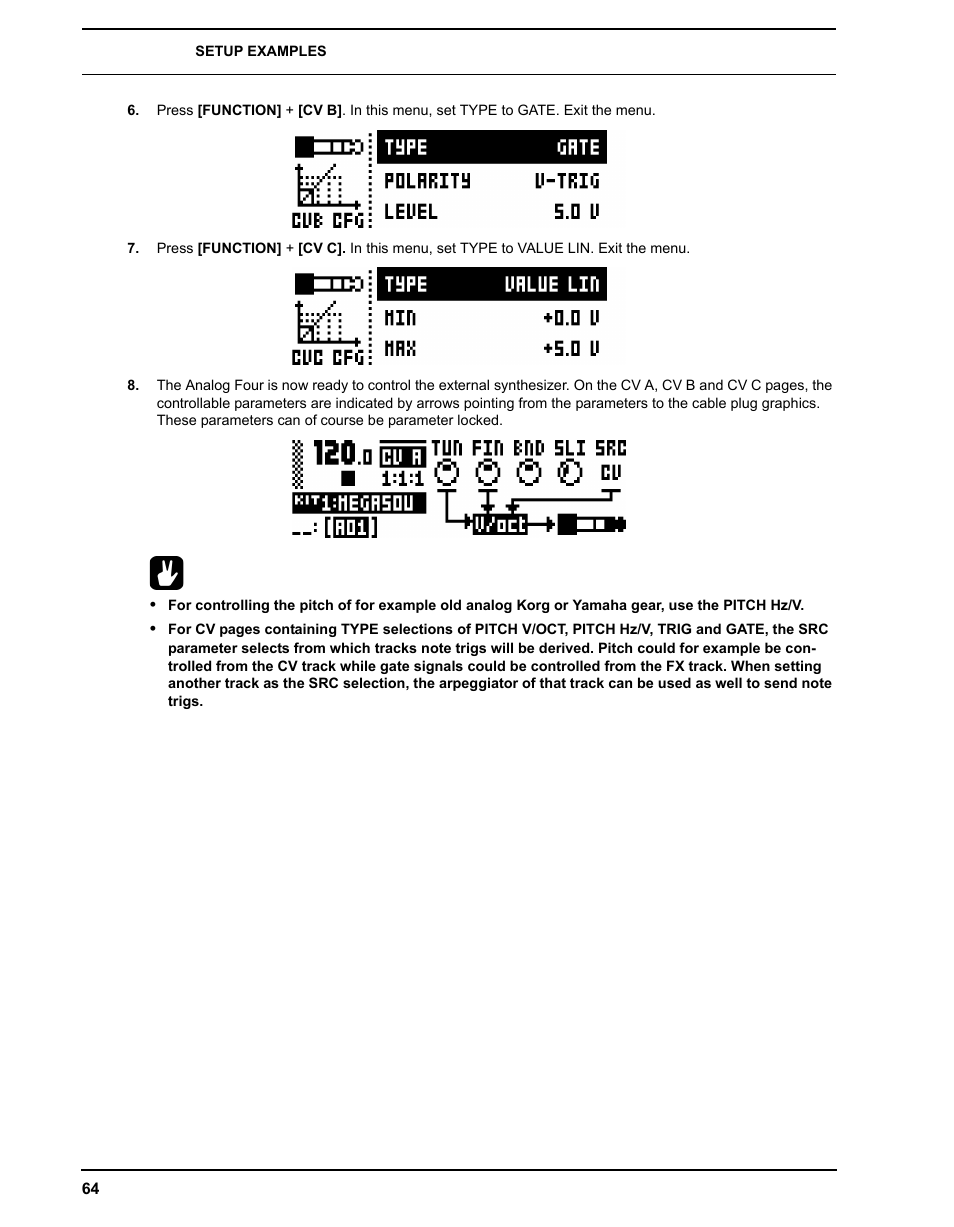Elektron Analog Four User Manual | Page 72 / 122