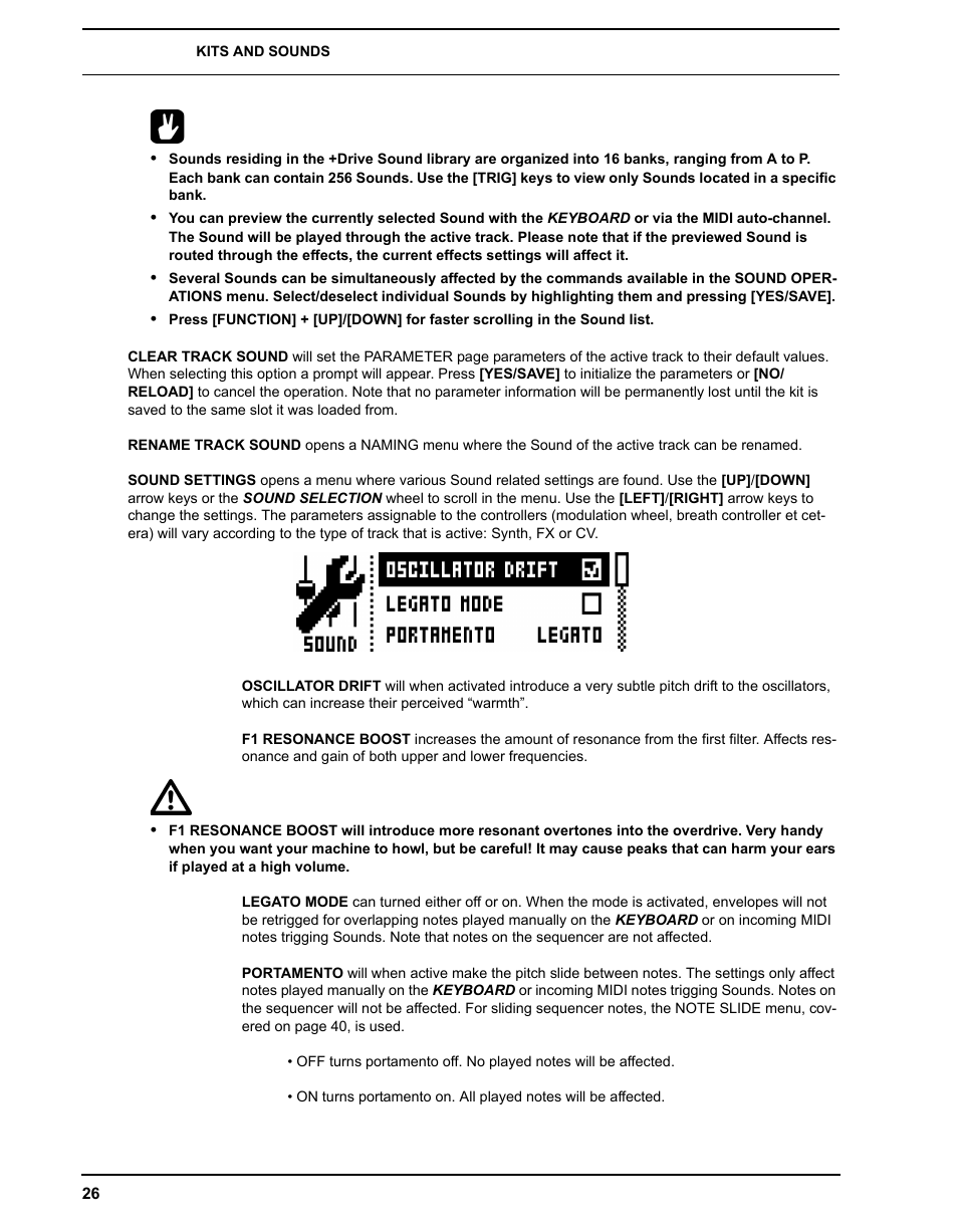 Elektron Analog Four User Manual | Page 34 / 124