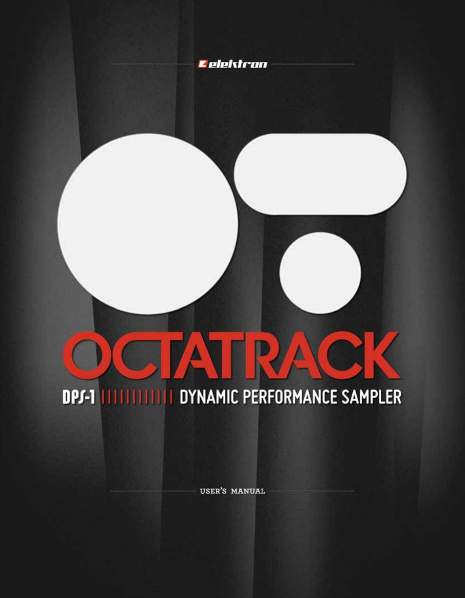 Elektron Octatrack User Manual | 189 pages